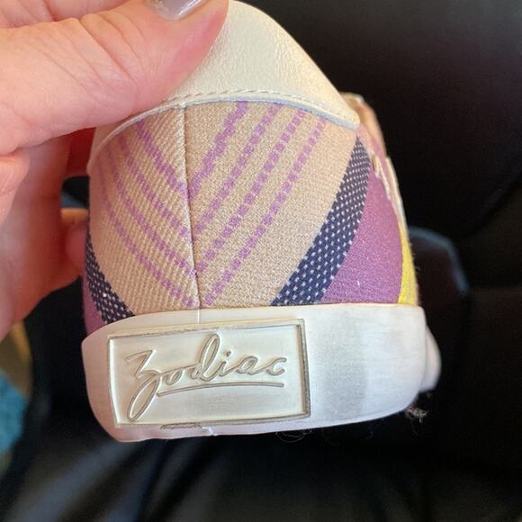 Zodiac Faye Canvas Striped Sneakers - Picture 3 of 4